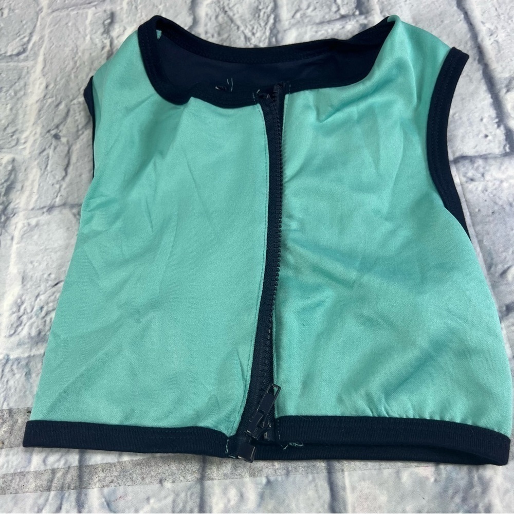 Dog cooling vest size medium double zipper